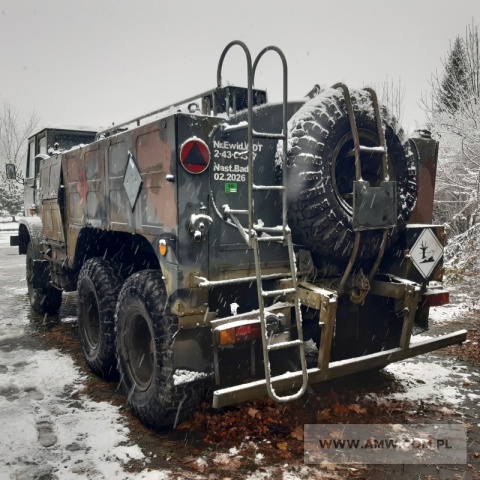 Cysterna paliwowa dystrybutor CD-5W na samochodzie STAR 266 (przebieg: 10 642 km) 